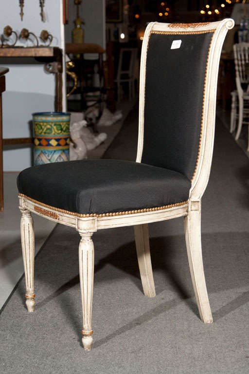 A  pair of French  Arm Chairs Stamped Jansen In Excellent Condition In Stamford, CT